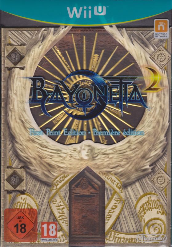 Front Cover for Bayonetta 2 (First Print Edition) (Wii U)