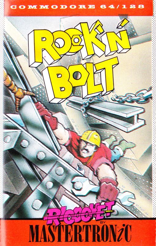 Front Cover for Rock n' Bolt (Commodore 64) (Ricochet release)