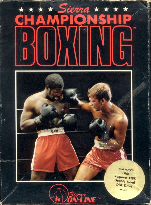 Front Cover for Sierra Championship Boxing (PC Booter)