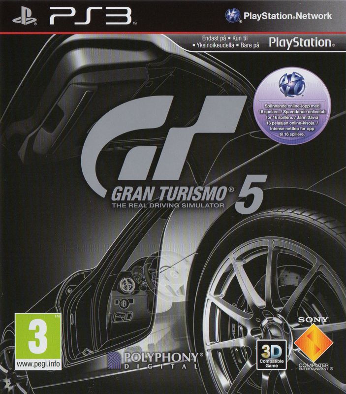 Gran Turismo 5: Prologue cover or packaging material - MobyGames