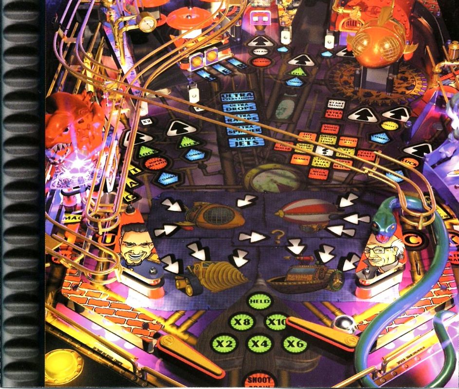 Inside Cover for Pro Pinball: Fantastic Journey (PlayStation): Right