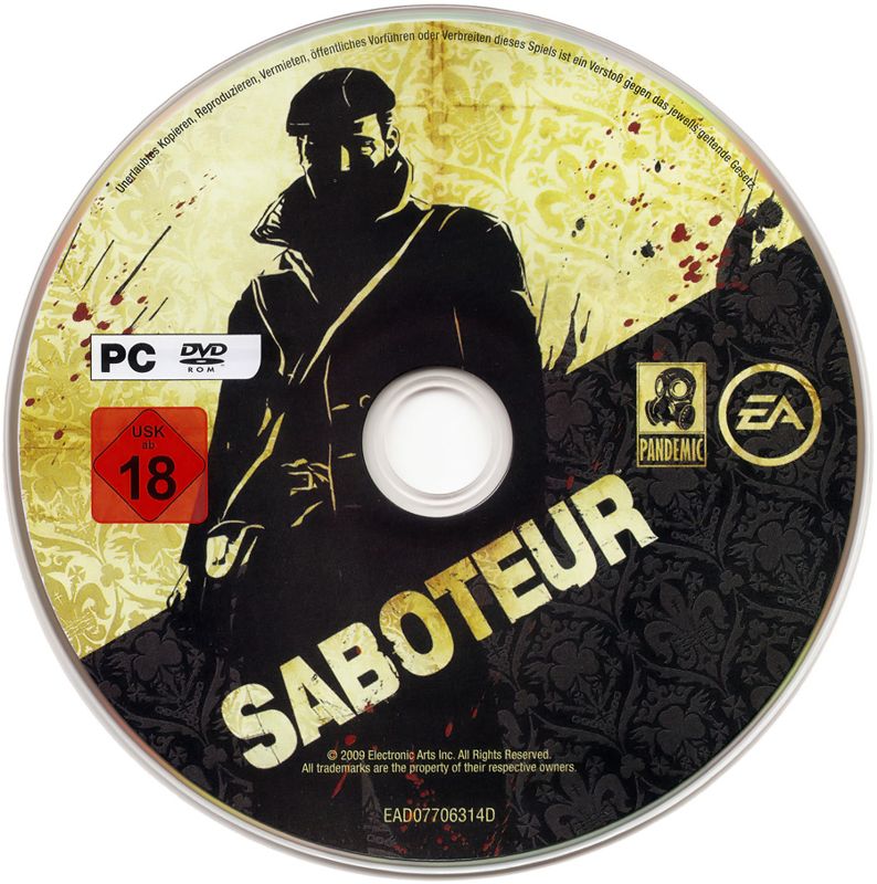 Media for The Saboteur (Windows)