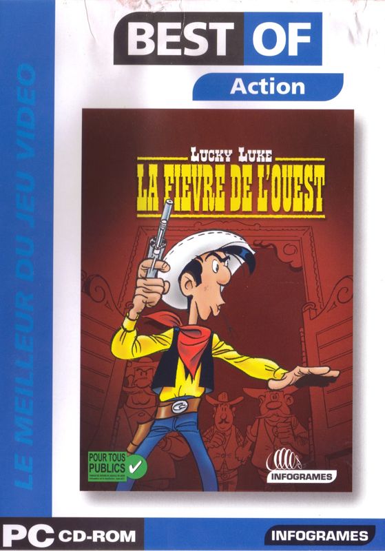 Front Cover for Lucky Luke: Western Fever (Windows) (Best of Infogrames release)
