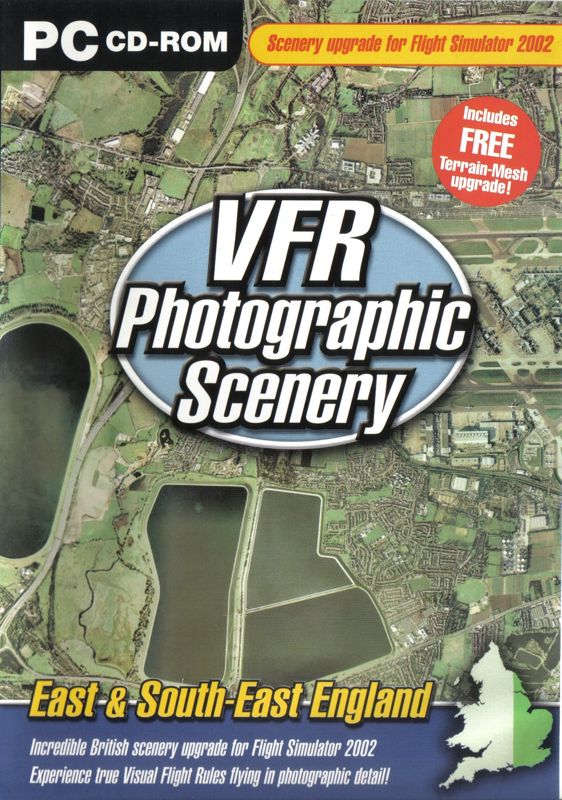 Front Cover for VFR Photographic Scenery: East & South-East England (Windows)