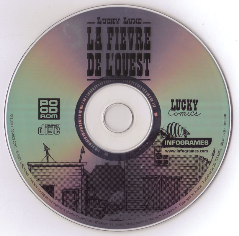 Media for Lucky Luke: Western Fever (Windows) (Best of Infogrames release)