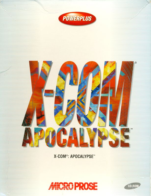 Front Cover for X-COM: Apocalypse (DOS and Windows) (Power Plus Release)