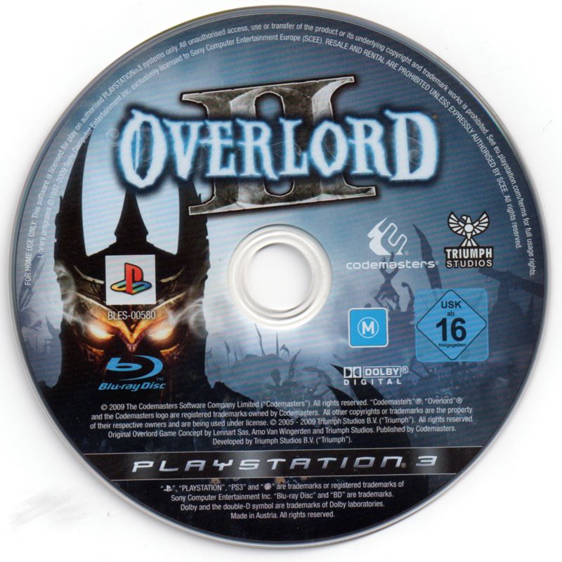 Media for Overlord II (PlayStation 3)