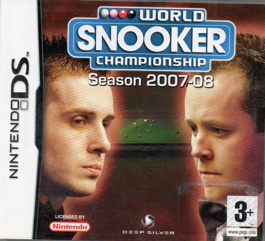 Front Cover for World Snooker Championship: Season 2007-08 (Nintendo DS)