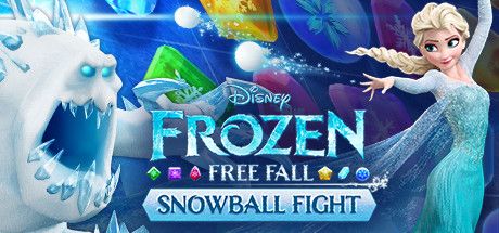 Front Cover for Frozen: Free Fall - Snowball Fight (Windows) (Steam release): 1st version