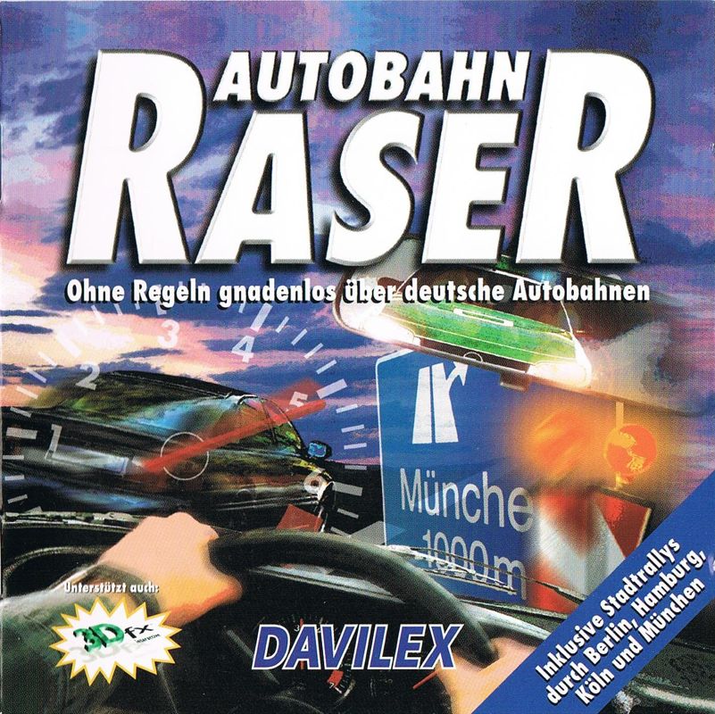 Autobahn Raser cover or packaging material MobyGames