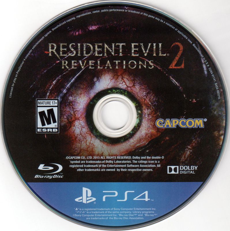 Resident Evil: Revelations 2 cover or packaging material - MobyGames