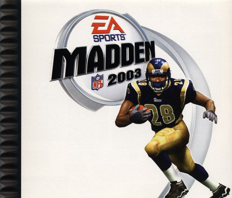 Inside Cover for Madden NFL 2003 (PlayStation)