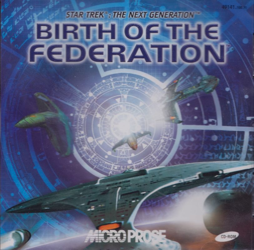 Front Cover for Star Trek: The Next Generation - Birth of the Federation (Windows) (Budget release)