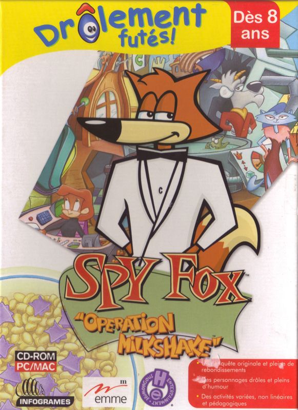 Front Cover for Spy Fox in "Dry Cereal" (Macintosh and Windows) (2003 hybrid re-release)