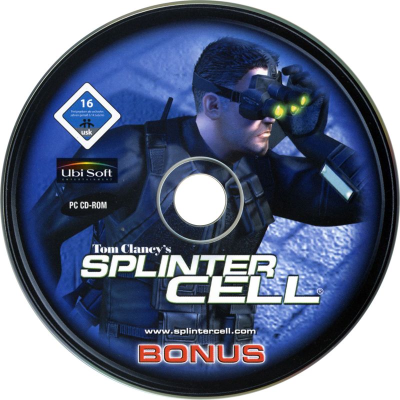 Media for Tom Clancy's Splinter Cell (Windows): Bonus disc
