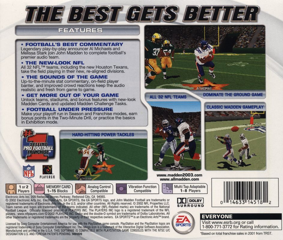 Madden NFL 23 cover or packaging material - MobyGames