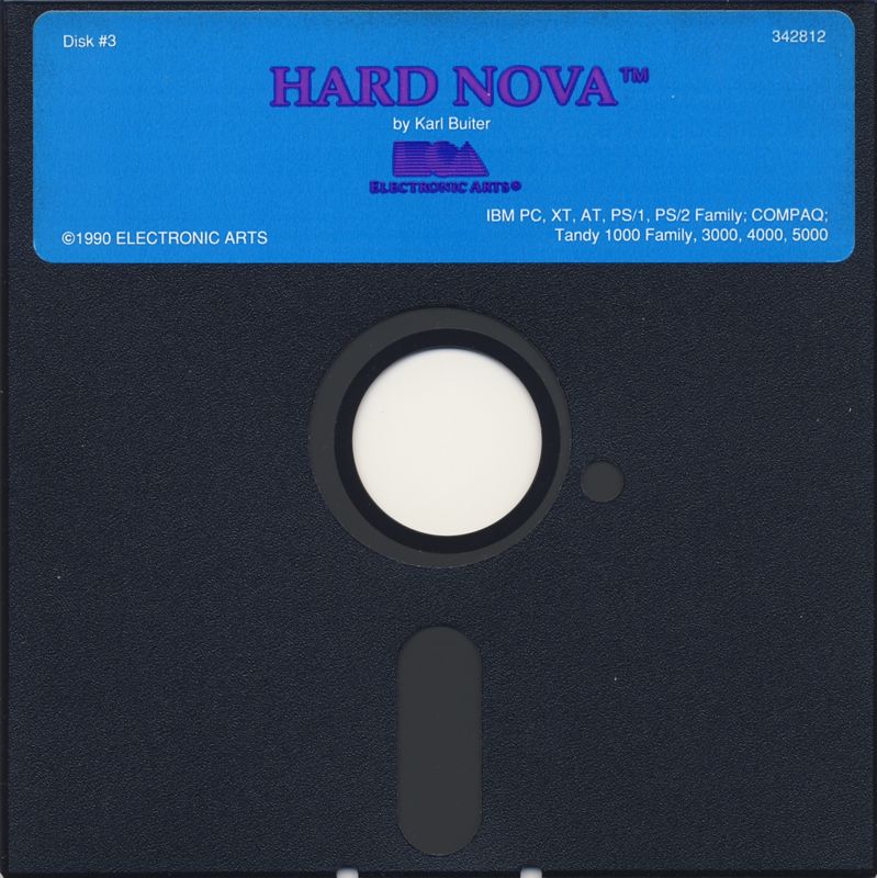 Media for Hard Nova (DOS): 5.25" Disk 3