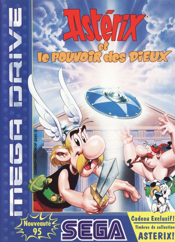 Front Cover for Astérix and the Power of the Gods (Genesis)
