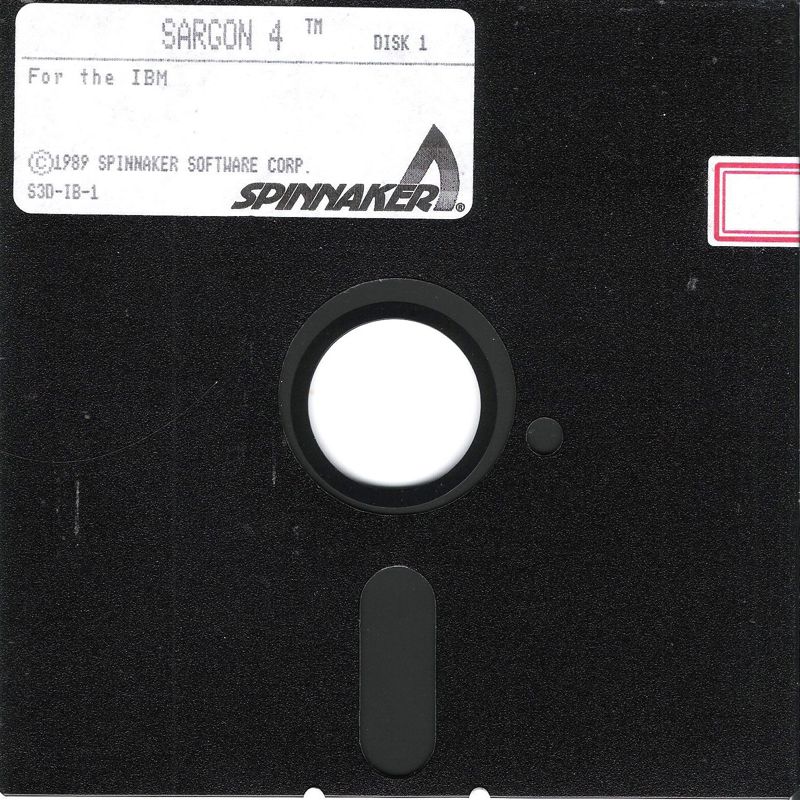 Media for Sargon 4 (DOS): Disk (1/3)