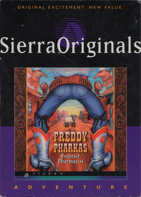 Front Cover for Freddy Pharkas: Frontier Pharmacist (DOS and Windows 3.x) (SierraOriginals release)