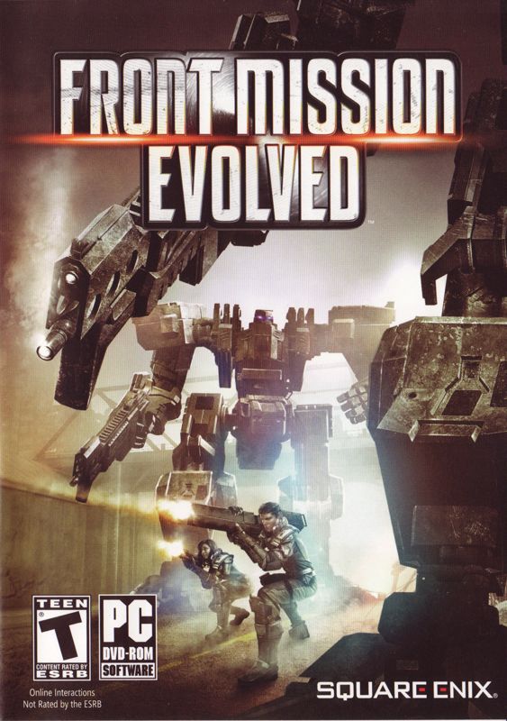 Front Cover for Front Mission Evolved (Windows)