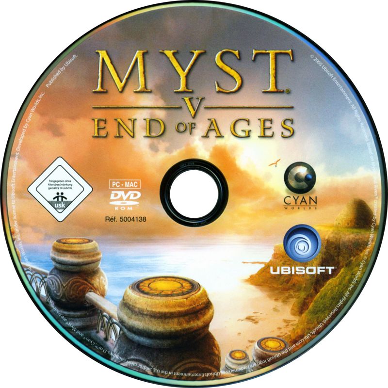 Media for Myst V: End of Ages (Limited Edition) (Windows)