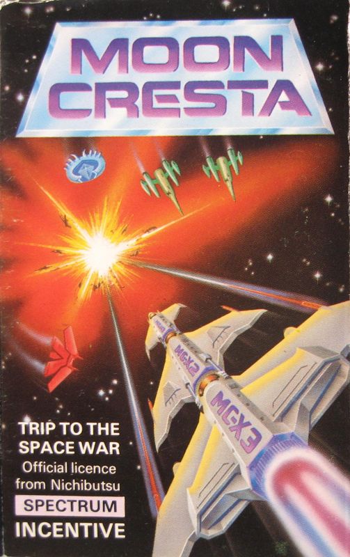 Front Cover for Moon Cresta (ZX Spectrum)