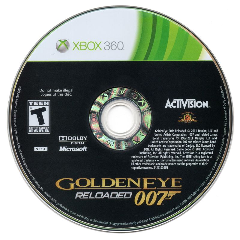 GoldenEye 007: Reloaded cover or packaging material - MobyGames