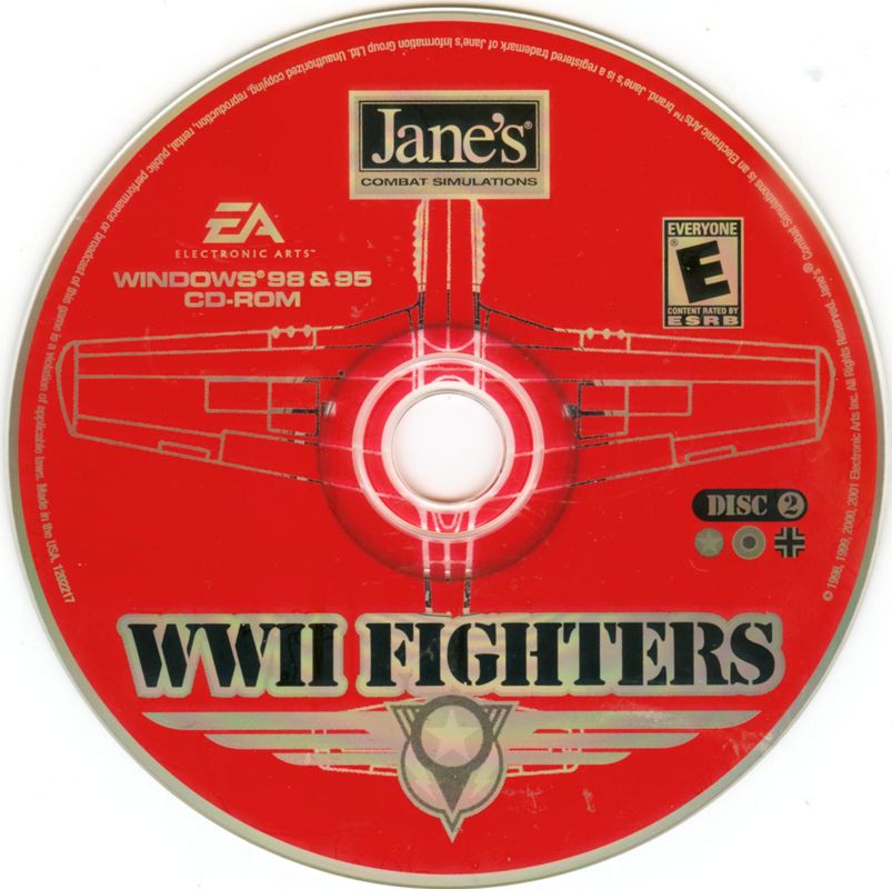 Media for Jane's Combat Simulations: WWII Fighters (Windows) (Re-release): Disc 2