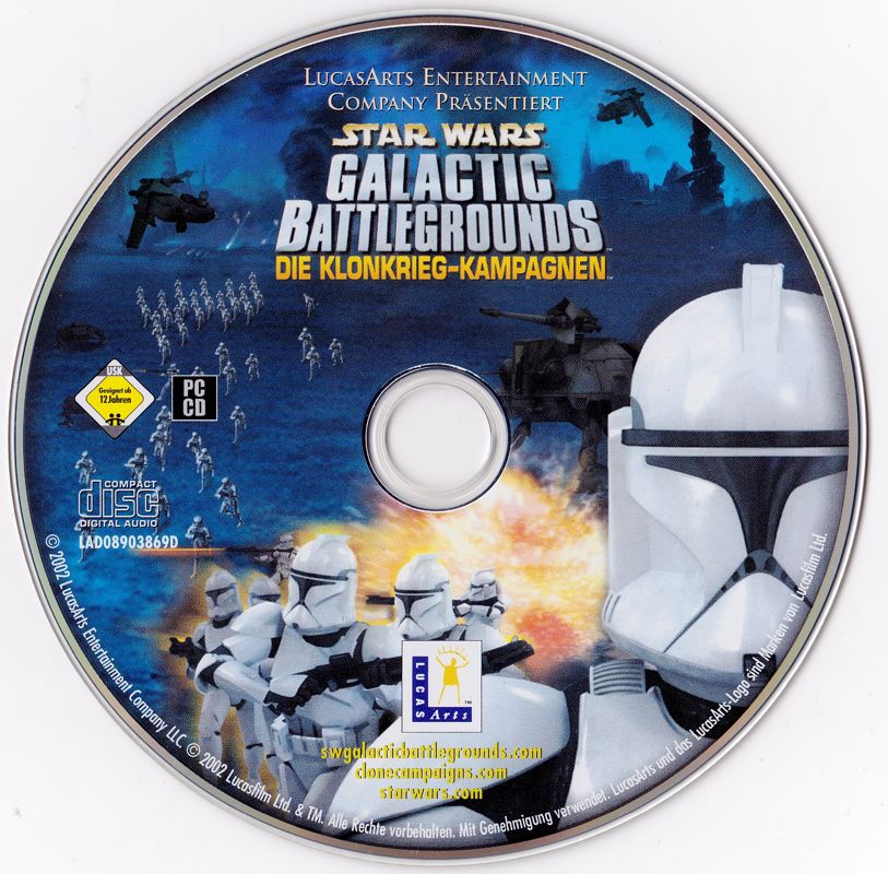 Media for Star Wars: Galactic Battlegrounds - Clone Campaigns (Windows)
