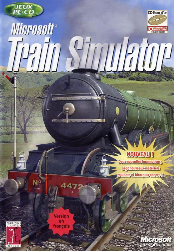 Front Cover for Microsoft Train Simulator (Windows)