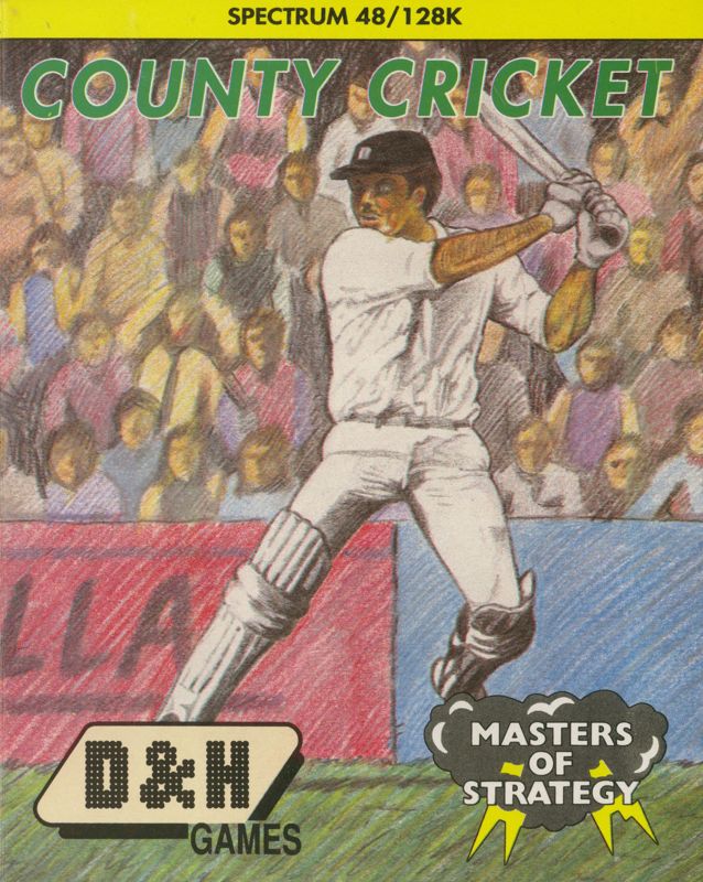 Front Cover for Cricket Captain (ZX Spectrum)