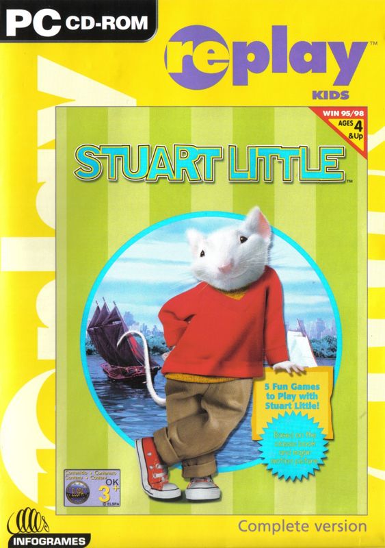Front Cover for Stuart Little: Big City Adventures (Windows) (Infogrames Replay release)