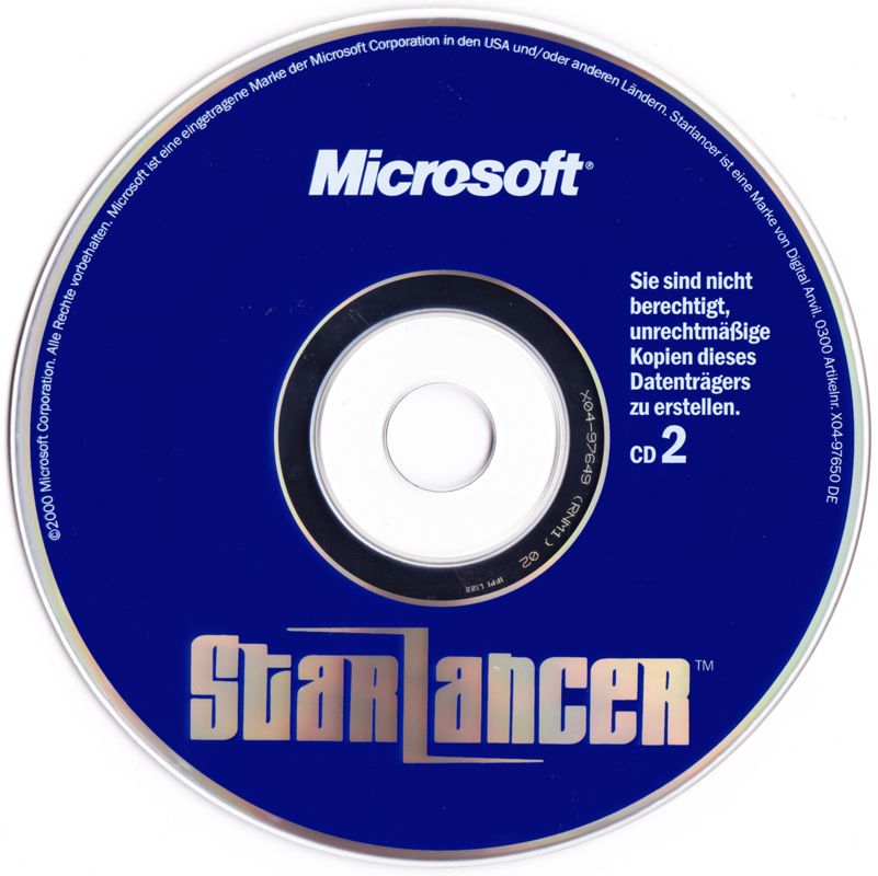 Media for Starlancer (Windows): Disc 2