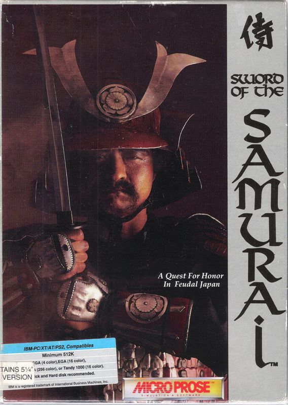 Front Cover for Sword of the Samurai (DOS) (Dual-media release)