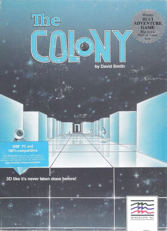 Front Cover for The Colony (DOS) (5.25" release)