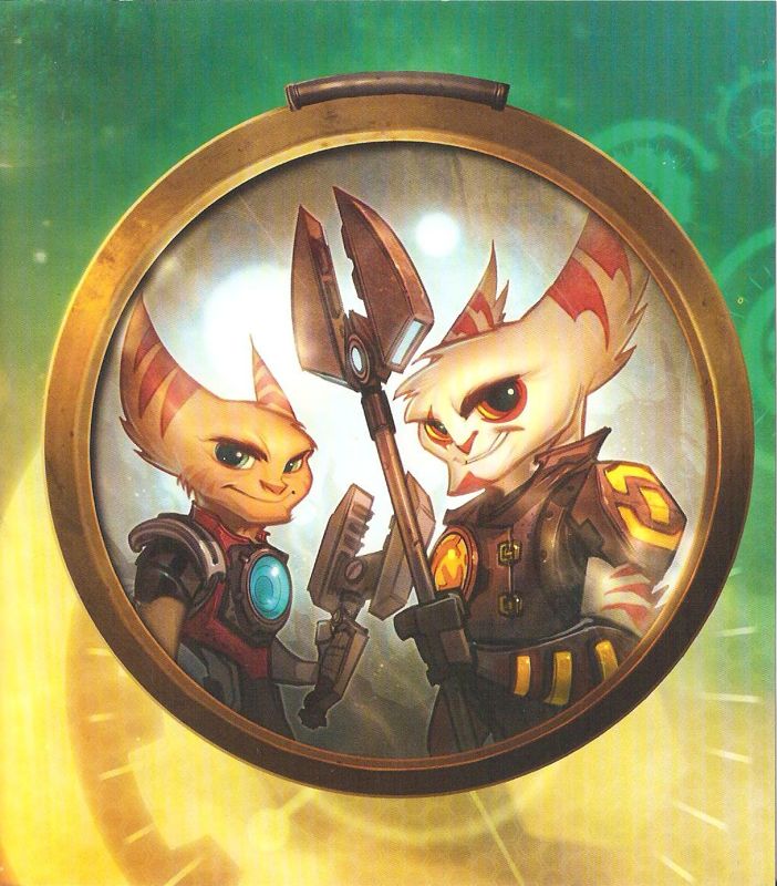 Inside Cover for Ratchet & Clank Future: A Crack in Time (PlayStation 3): Right
