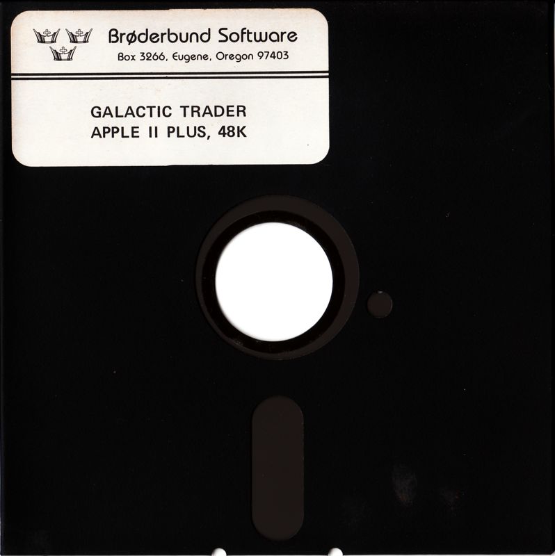 Media for Galactic Trader (Apple II)