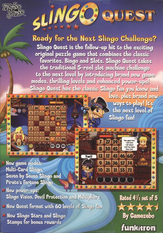 Back Cover for Slingo Quest (Windows)