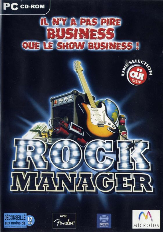 Front Cover for Rock Manager (Windows)