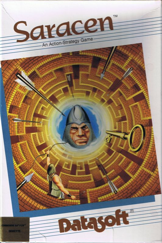 Front Cover for Saracen (Commodore 64)