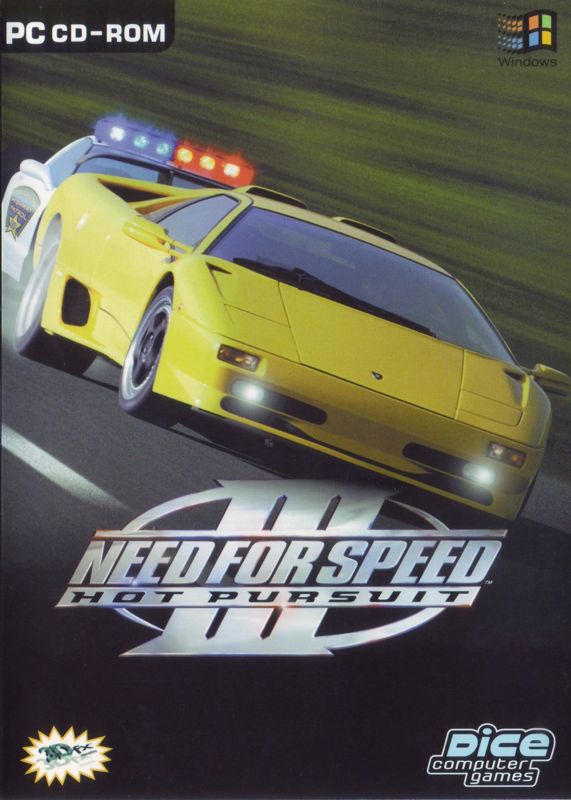 Front Cover for Need for Speed III: Hot Pursuit (Windows) (Dice Multimedia release)