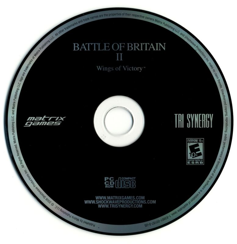 Media for Battle of Britain II: Wings of Victory (Windows)