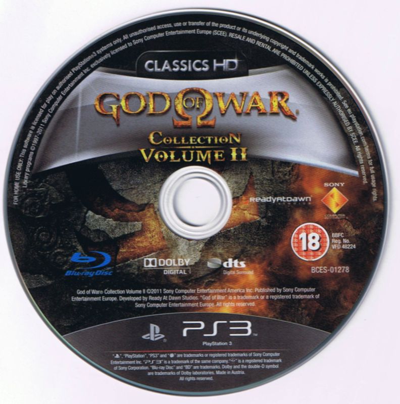 Media for God of War: Origins Collection (PlayStation 3)