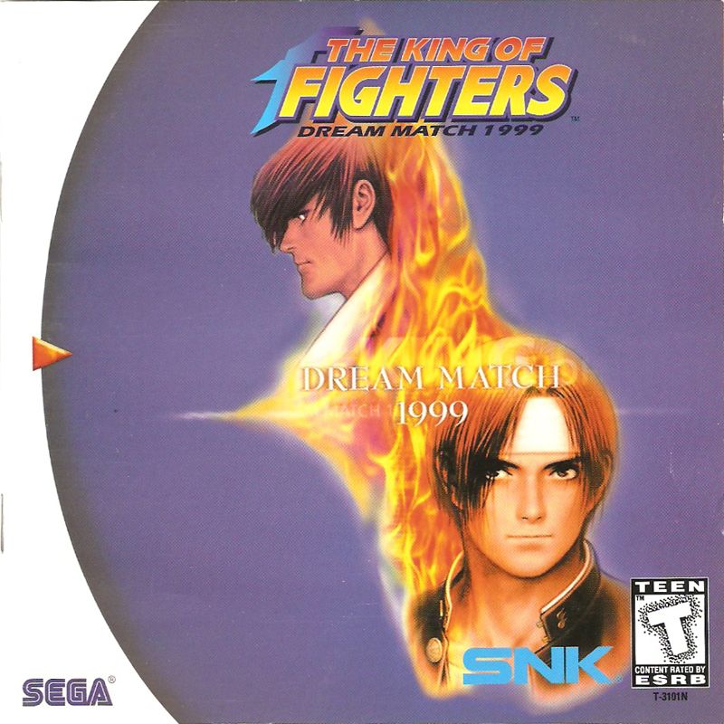Front Cover for The King of Fighters: Dream Match 1999 (Dreamcast)