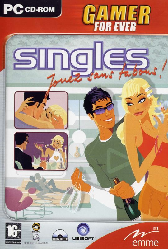 Front Cover for Singles: Flirt Up Your Life! (Windows) (EMME's Gamer For Ever re-release)