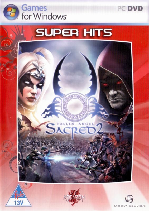 Front Cover for Sacred 2: Fallen Angel (Windows) (Super Hits Release)