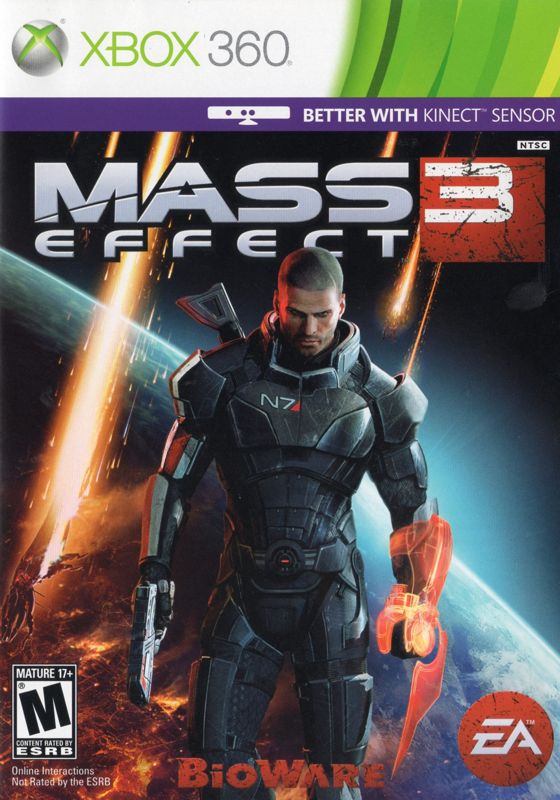Front Cover for Mass Effect 3 (Xbox 360)