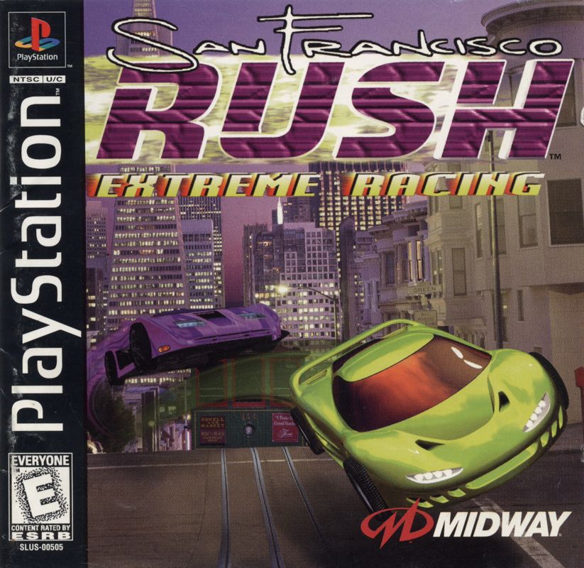 Front Cover for San Francisco Rush: Extreme Racing (PlayStation)