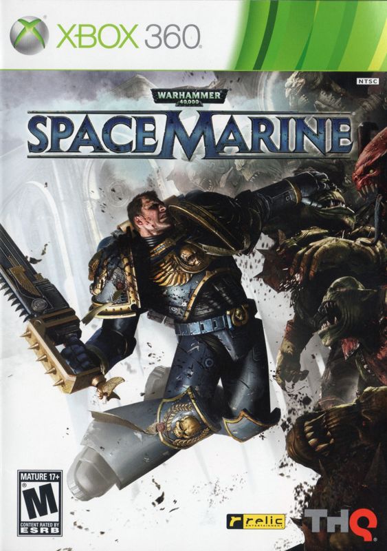 Front Cover for Warhammer 40,000: Space Marine (Xbox 360)
